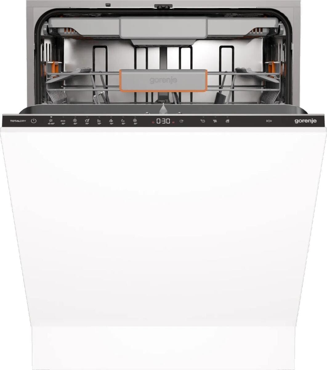 Gorenje GV663A66 Dishwasher / Flush-Mounted Front Appliance Not Included / Made in EU / Width 60 / 16 Dimensions / 8 Programs / TotalDry / Night Programme / LED Light Status / EEK: A-10 - Image 1