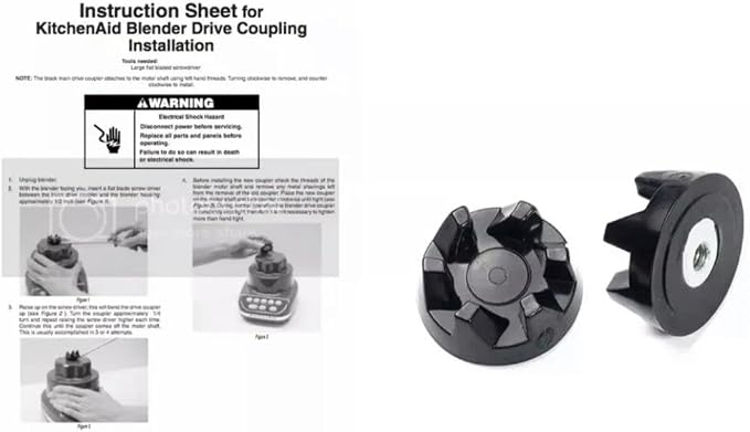 K Aid Genuine 9704230 Clutch for KitchenAid Ultra Power Blender 5KSB52, 5KSB5, 5KSB3 - Image 1
