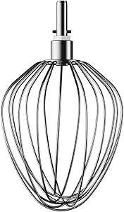 Kenwood Stainless Steel Whisk Compatible with All Chef XL Robots, KAT71.000SS, Silver - Image 1