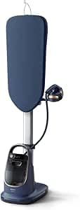 Philips All-in-One Ironing Solution 8500 Series, Planche multi-angle, Technologie OptimalTEMP, Socle amovible, Double technologie de chauffage, Élimine 99,9 % des bactéries et des acariens*