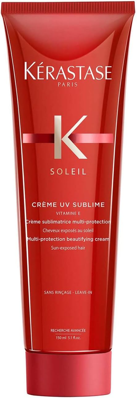 Kérastase, Soleil, Leave-In Hair Care with Sun Protection, For All Hair Types, Sublime UV Cream, 150 ml - Image 1