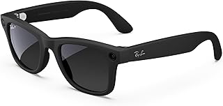 Ray-Ban | Meta Wayfarer Smart Glasses, Matte Black/Graphite Gradient Polarized, One size - Image 1