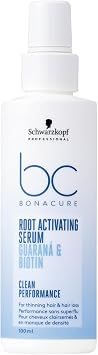 Schwarzkopf Professional Bonacure Root Activating Serum For Weak Hair Superfood Complex Guaraná And Biotin Reduces Hair Loss Scalp Stimulating Sulfate Free 100ml - Image 1