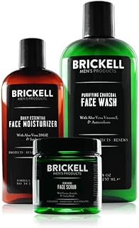 Advanced Daily Routine Facial Care II - Activated Carbon Facial Cleanser, Face Scrub, Moisturizing Face Cream, Scented - Image 1