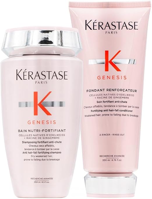 Kerastase Genesis Nutri Fortifying Bath 250 ml Fondant Strengthener 200 ml - Image 1