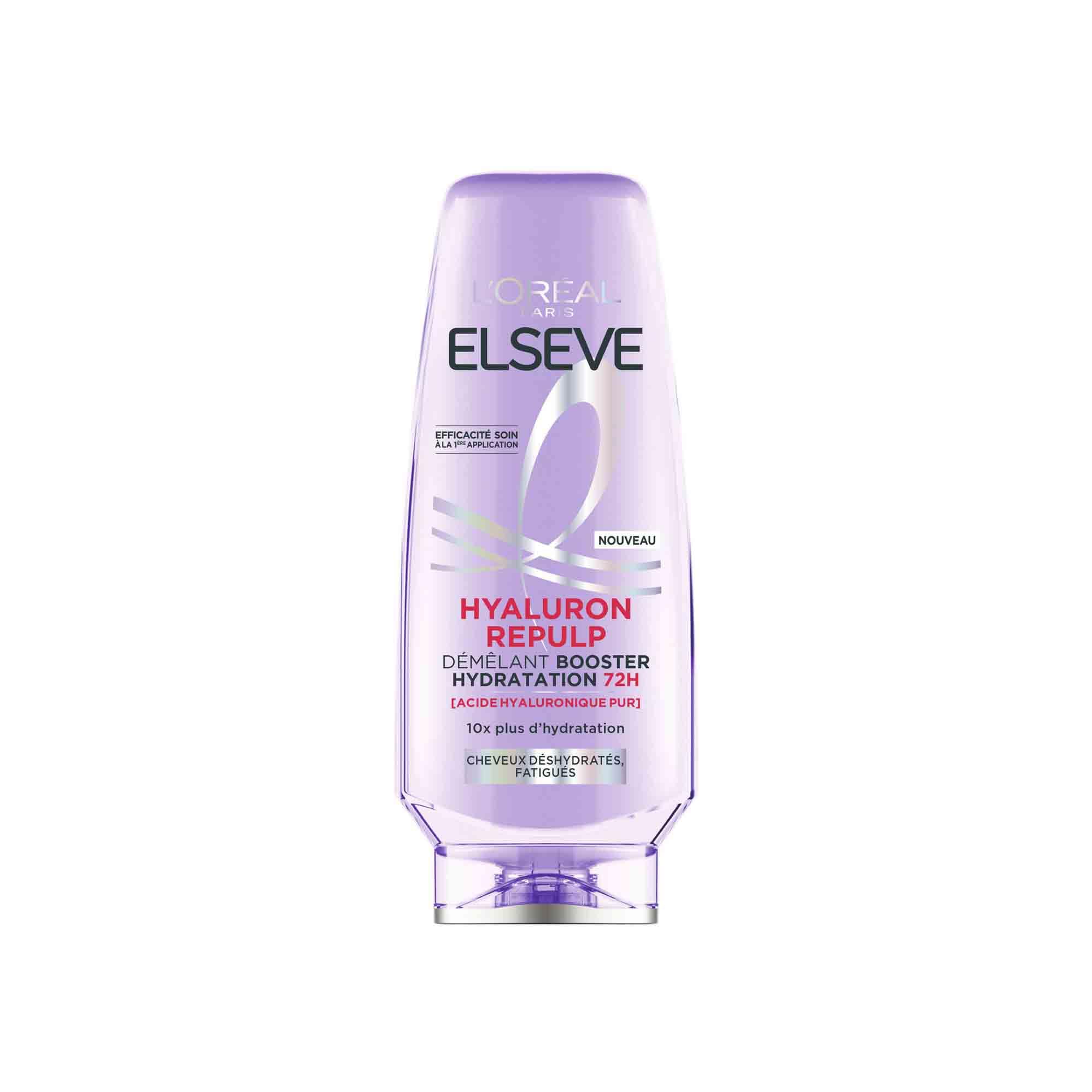 L'Oréal Paris - Re-Hydrating Detangler for Dehydrated and Tired Hair - 72H Hydration - Shine - Flexibility - With Hyaluronic Acid - Elseve Hyaluron Repulp - 200 ml - Image 1