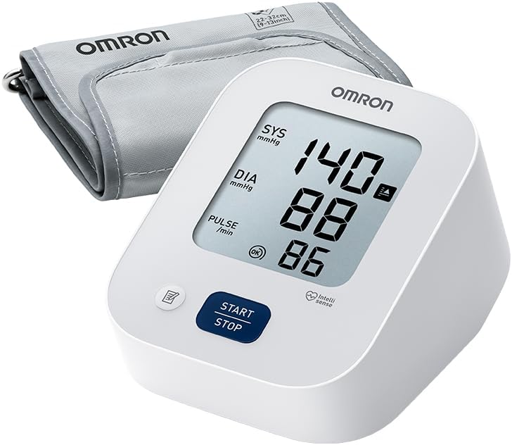 OMRON X2 Essential - Automatic Arm Blood Pressure Device - Clinically Validated Cuff Blood Pressure Monitor - Arm Blood Pressure Monitor with Irregular Heart Pulse Detection - Image 1