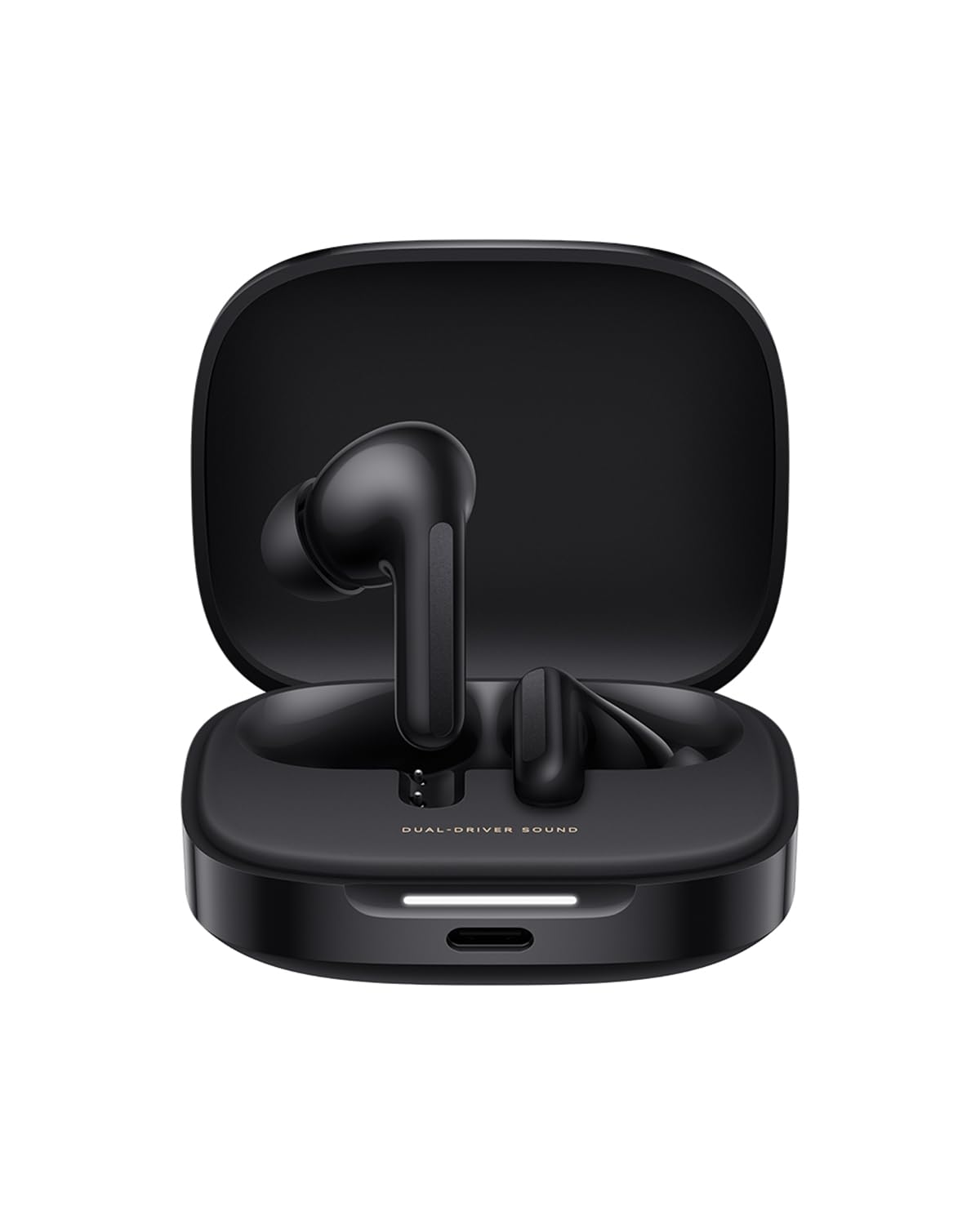 XIAOMI Redmi Buds 6 Black - 42H Battery Life, Hi-Fi Sound with Dual Drivers, 49dB ANC, 4 EQ Modes, AI Noise Reduction, Fast Charging, Bluetooth 5.4, Support Google Fast Pair - Image 1