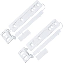 2 x Refrigerator Sliding Door Slides - Fits AEG 223034904/1, 223034904 Fridge Sliding Door - Image 1