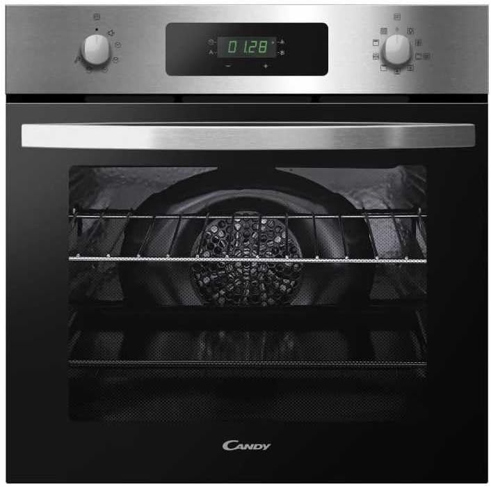 CANDY FICD X676 Pyrolysis Oven - Stainless Steel and Black - Class A - Image 1