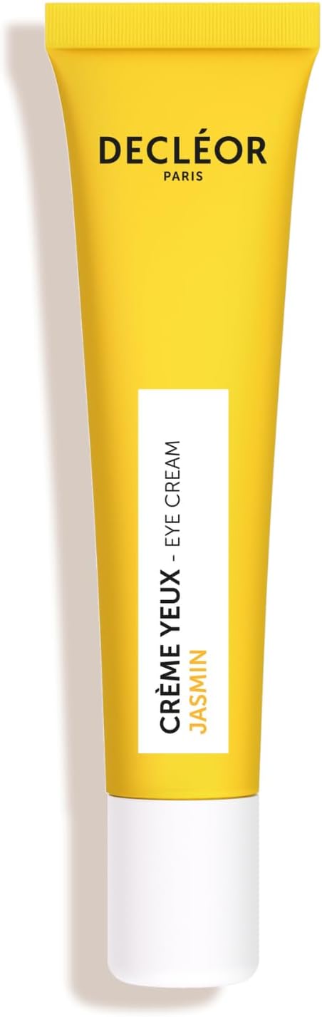 Decléor Crème Contour des Yeux au Jasmin 15ml – Soin Éclat Anti-Cernes et Anti-Poches à la Caféine et à la Vitamine C pour Lisser, Hydrater et Illuminer le Regard Fatigué - Image 1
