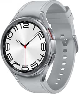 Samsung Galaxy Watch 6 Classic SM-R965FZSAEUE Smartwatch 47mm LTE Silver - Image 1