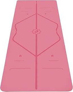 Travel Yoga Mat - Lightweight, Portable and Non-Slip Mat - Eco Friendly Natural Rubber Mat with Unique Alignment System - Travel Edition - Image 1