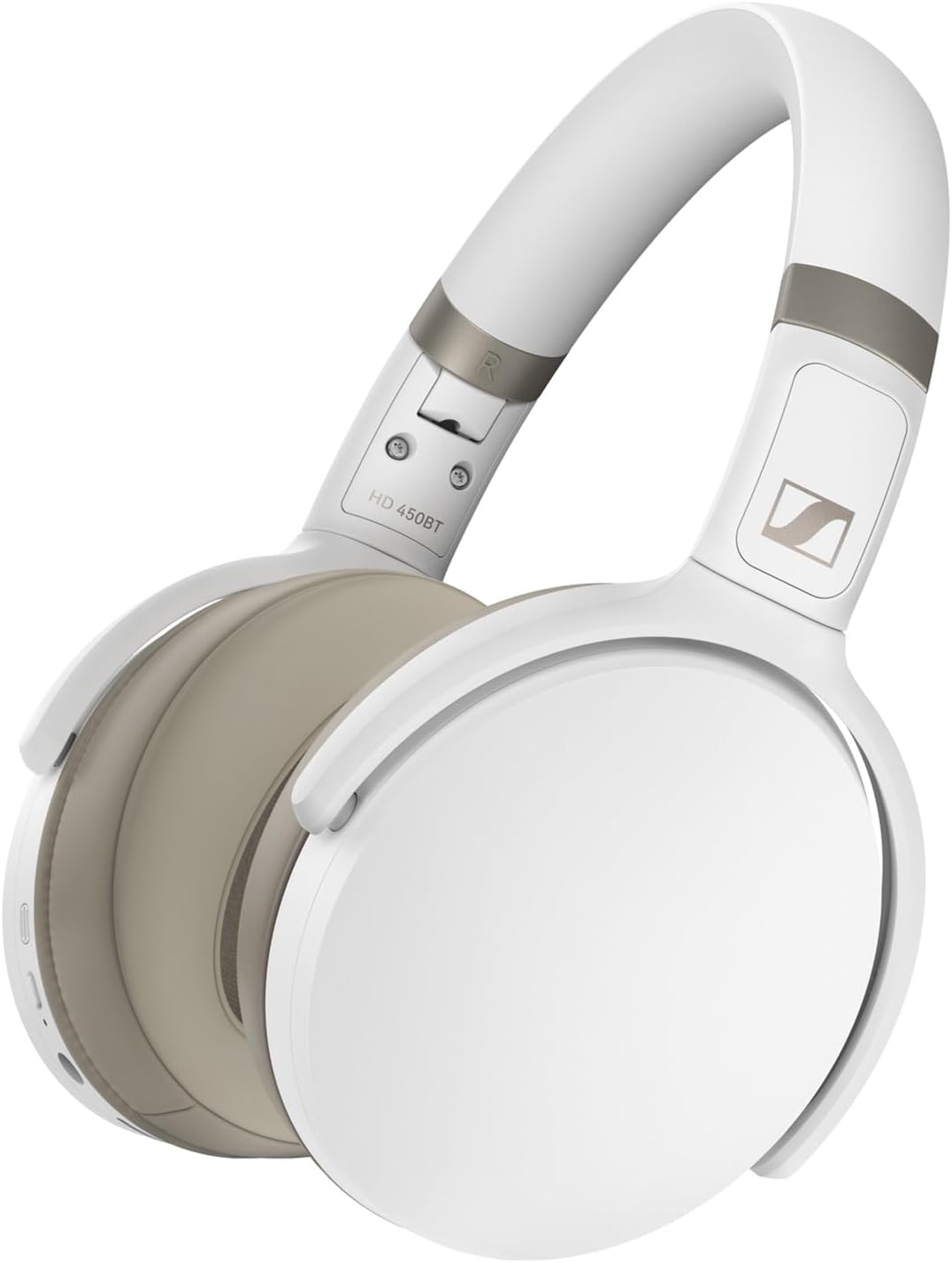 Sennheiser Wireless Over-Ear Headphones, White, Over-ear, HD 450BT Wh - Image 1