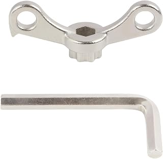 Outil de démontage de manivelle de vélo 2 en 1, outil d'extraction de manivelle de vélo pour Shimano HollowTech 2, outil de démontage de bras de manivelle en acier chromé, kit de réparation de vélo - Image 1