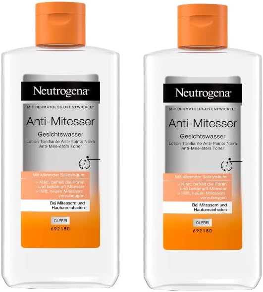 Neutrogena Lot de 2 lotions toniques anti-points noirs pour le visage 200 ml - Image 1