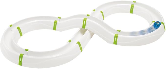 Ferplast Jouet Interactif pour Chat TYPHON Jouet Chat Circuit Modulaire, Boule Lumineuse LED incluse - Image 1