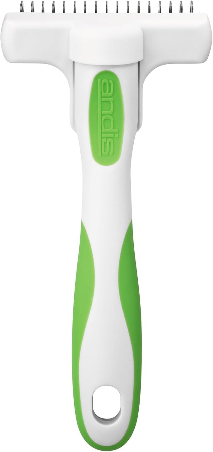 Andis Detangling Tool - Dog Grooming Brush - Effectively Removes Undercoat - Detangling Brush for Dogs and Cats - Helps Stripping Coat to Reduce Hair Loss - - Image 1
