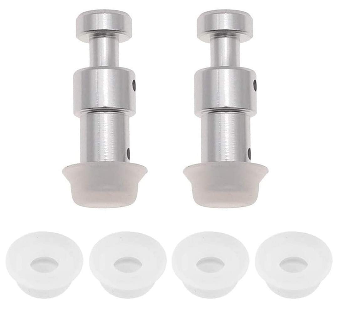 Pressure Cooker Float Valve Replacement with 6 Gaskets for Instant Pot Duo 3 5 6 Qt Duo Plus 3 6 Qt Ultra 3 6 Qt Ultra 3 6 8 Qt Lux 3 Qt 2 Pieces - Image 1