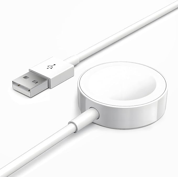 Chargers Compatible with Apple Watch Magnetic Charging Cable for iWatch Series Ultra SE 8 7 6 5 4 3 2 1 38mm 40mm 42mm 44mm Watch Charger 1m - Image 1