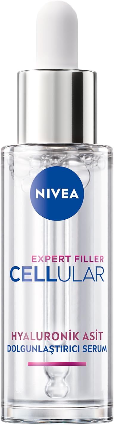 NIVEA Sérum Hyaluronique Repulpant Cellular Expert Filler (30 ml), Sérum Léger et à Absorption Rapide, Sérum Anti-Rides Non Adhésif avec 20% d'Élixir Hydra - Image 1