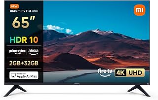 TV F 65, 165 cm (65 inches), 4K UHD, Smart TV, Fire TV, Alexa Voice Control, HDR10, MEMC, 60Hz with 120Hz Game Boost Mode, 2GB+32GB, Compatible with AirPlay - Image 1