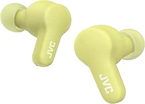 JVC Gumy True Wireless, Soft and Smooth Elastomer Earphones, Multiple Sound Modes, Bluetooth 5.3, 24H Battery Life, IPX4 Rainproof, HA-Z77T-G (Apple Green) - Image 1