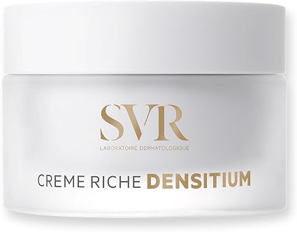 SVR - Densitium Crème Riche Correction Globale - Redensifying and nourishing anti-aging care - For dry to very dry mature skin - Hyaluronic Acid, Bio-calcium, Peptides, Probiotics - 50 ml - Image 1