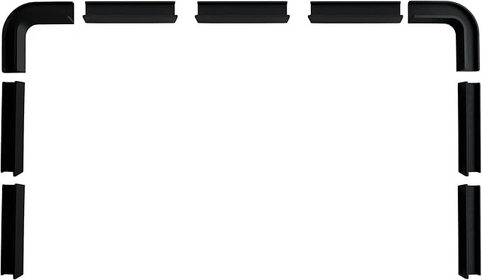 LED TV Strip Mount Clips Compatible with Philips Hue Gradient - LED Strip Mount Clip (Large: TV≥75") - Image 1