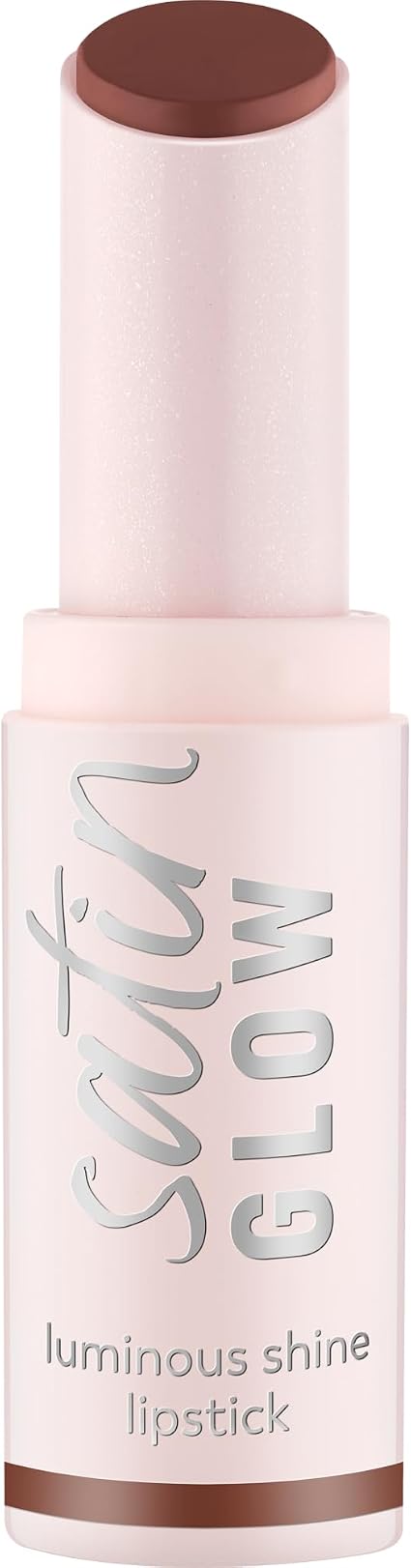 Essence Cosmetics Satin Glow Luminous Shine Lipstick, Luminescent, Intense Colour (3.5 g) - Image 1