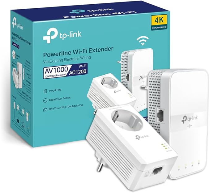 Powerline Homeplug PLC TP-Link TL-WPA7617 AC1200 Kit - Image 1