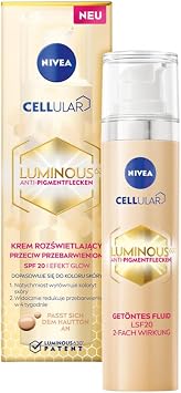 NIVEA Cellular Luminous 630 Anti-Pigment Liquid SPF20 (40 ml), Face Care for Pigment Spots and Age Spots, Moisturizing Fluid with Hyaluron - Image 1
