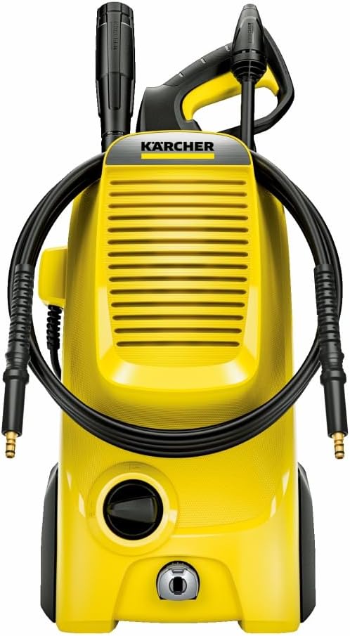 Kärcher K 5 Classic Pressure Washer, Pressure: Max. 145 Bar, Flow Rate: 500 l/h, Surface Area: 40 m²/h, Water Filter, Weight: 5.6 kg, Hose and High Pressure Gun, Rotabuse, Lance - Image 1
