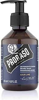 Azur Lime Beard Shampoo, 200 ml, Scented Beard Shampoo Softens, Cares and Gently Removes Impurities, Made in Italy - Image 1
