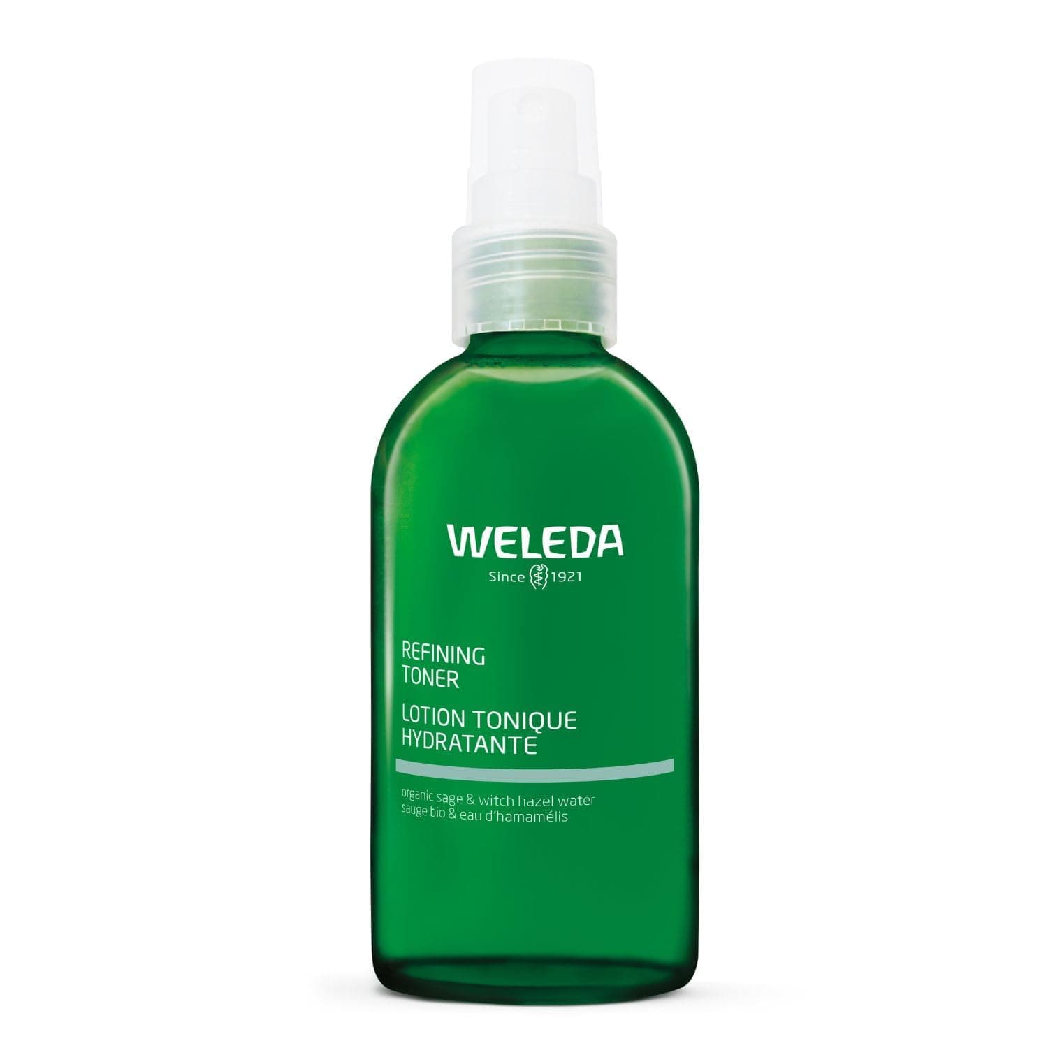 WELEDA Moisturising Toning Lotion - Face Tonic Lotion for All Skins, Tones Pores, Refines Skin Grain, Refreshes, Fresh Fragrance with Essential Oils, Vegan NATRUE, 150 ml
