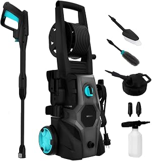 Cecotec HydroBoost 2000 Car&Garden Pro High Pressure Washer, 2000 W, Home, Garden or Car, Flow Rate 450 l/h, 150 Bar Pressure, Aluminium Pump, Operating Radius 14 m - Image 1
