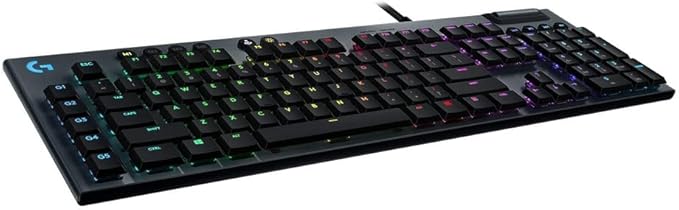 Logitech G 815 Lightspeed Touch Kabelgebundene Mechanische RGB Gaming Tastatur - Image 1
