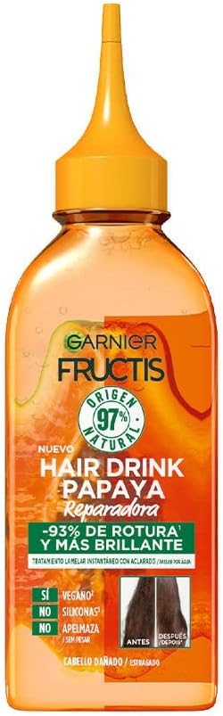 FRUCTIS HAIR DRINK papaya repairing treatment 200 ml - Image 1