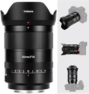 AF 50mm F1.8 FE STM Lens for Sony E Series A6000 A7 and NEX Mirrorless Cameras, Full Format, Large Aperture, Supports Eye AF Face Detection. - Image 1