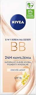 Nivea BB Crème de jour 5 en 1 24 heures Hydratation Légère Type de peau SPF 15 50 ml - Image 1