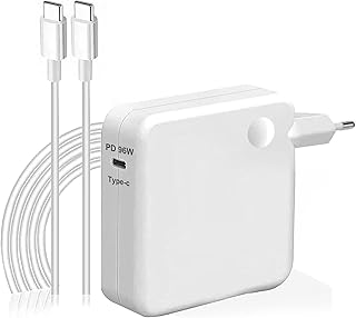 ANDHOT 96W Super Rapide Chargeur,Compatible avec Chargeur MacBook Pro, pour Ordinateur Portable pour MacBook Air USB C, Compatible avec Mac-Book Pro 16,15,14,13 Pouces,câble 2M - Image 1