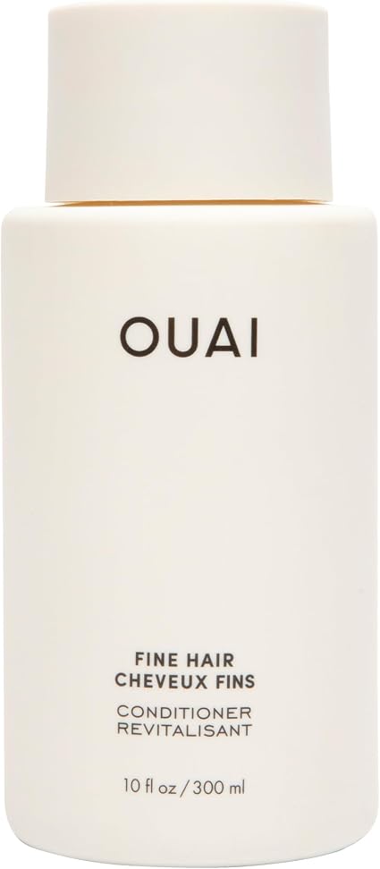 OUAI Conditioner for Fine Hair - Volumizing Conditioner for Fine Hair with Keratin, Biotin & Chia Seed Oil - Adds Softness, Bounce & Volume - Paraben Free - Image 1