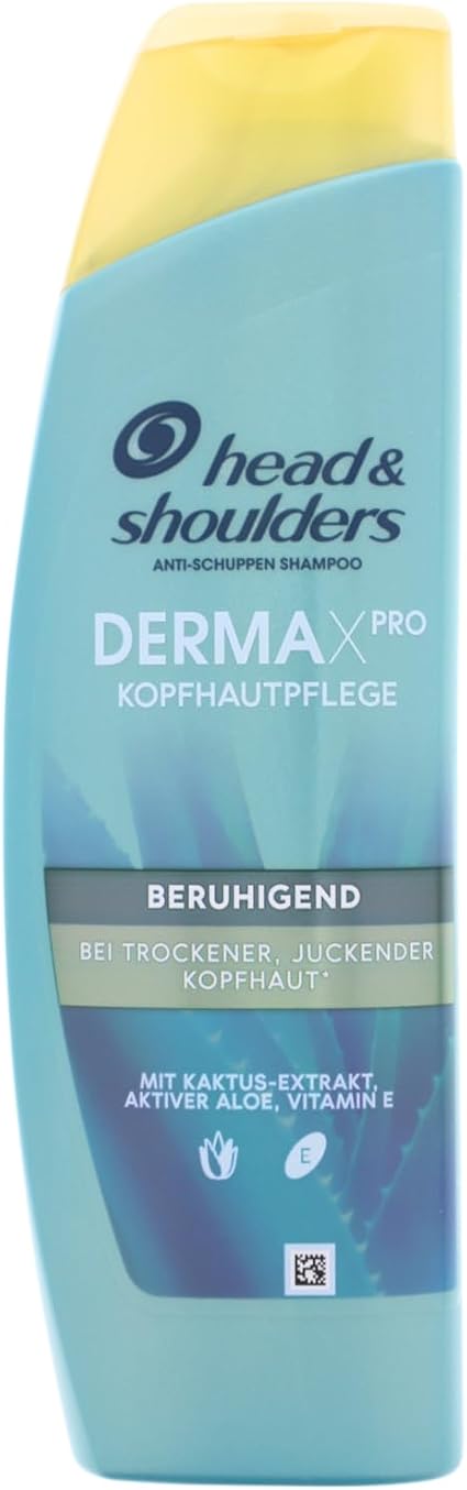 Head & Shoulders DermaXPro Soothing Anti-Dandruff Shampoo 250ml with Aloe Vera Extract and Ceramide Complex, Helps Soothe Dry, Itchy Scalp and Strengthen Barrier - Image 1