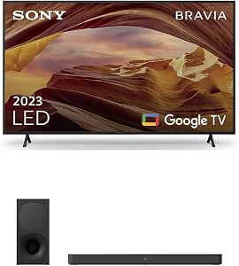 Sony TV BRAVIA KD55X75W + Sound Bar HT-S400 - Image 1