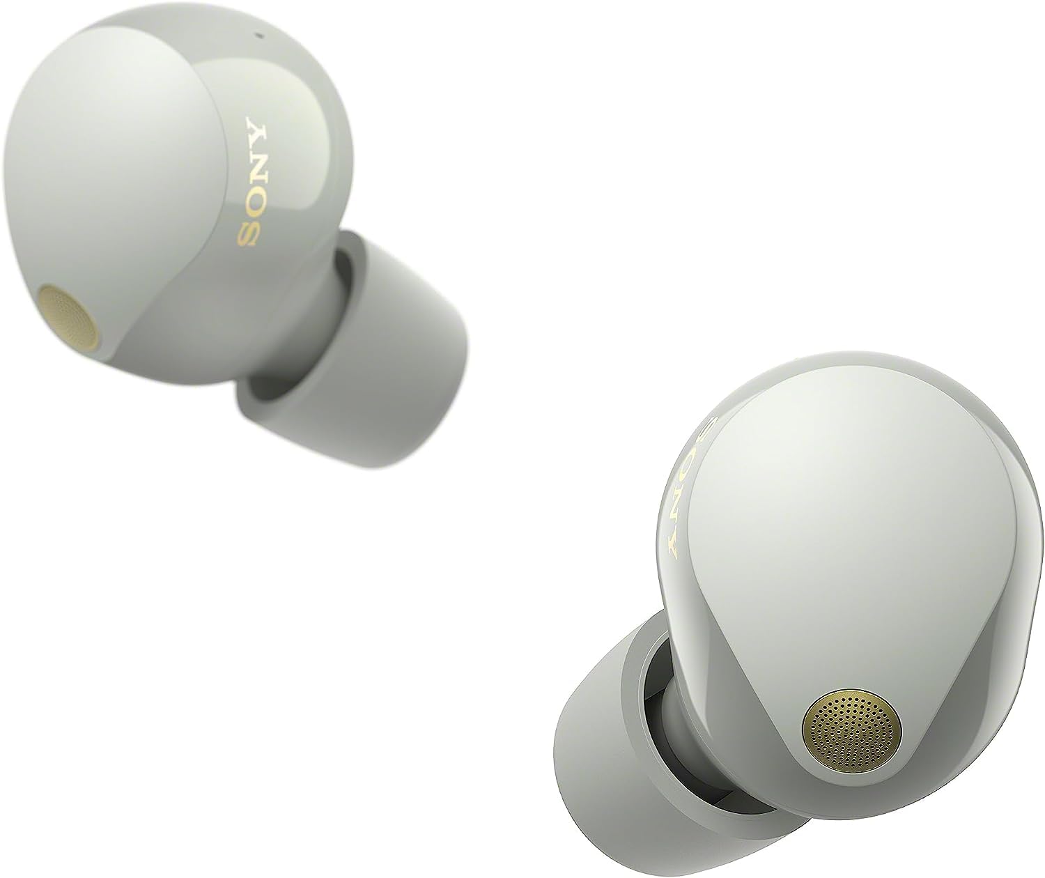 Sony WF-1000XM5 Noise Cancelling Wireless Bluetooth Earbuds with Built-in Alexa, Silver (Refurbished) - Image 1