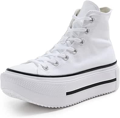 Converse CHUCK TAYLOR ALL STAR LIFT DOUBLE STACK PLATFORM BOOTS WOMEN