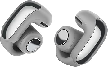Bose Ultra Open Earbuds, Écouteurs Oreilles Libres avec Technologie OpenAudio, Écouteurs stéréo Ouverts sans Fil, Jusqu’à 48 Heures d’autonomie, Gris Clair de Lune - Édition limitée - Image 1