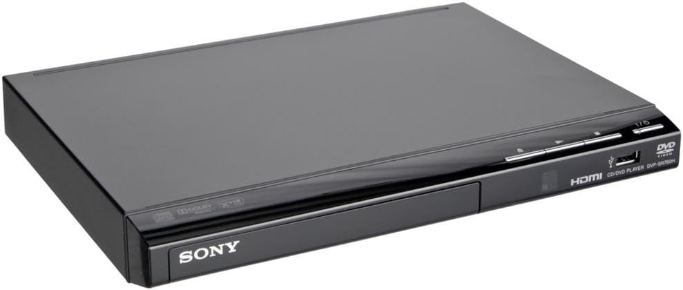 Sony DVP-SR760H DVD/CD player (HDMI, upscaling 1080p, USB input, Xvid playback, Dolby Digital) black - Image 1