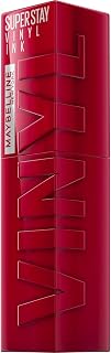 Maybelline New York - Rouge à Lèvres Liquide - Effet Vinyl Brillant - Longue Tenue - SuperStay Vinyl Ink - Teinte : Royal (55) - Image 1