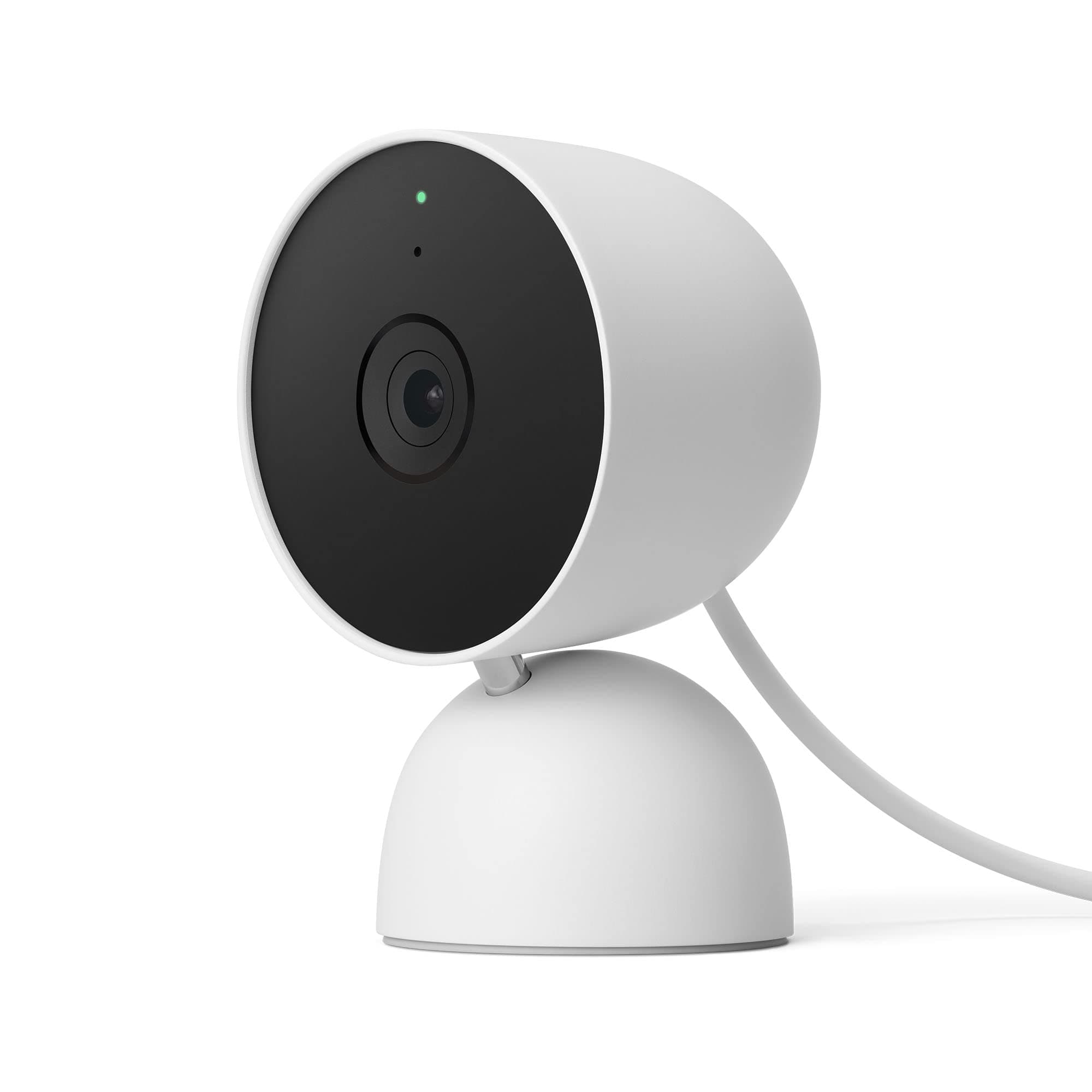 Google Nest Cam (Indoor - Wired) Home Security Camera - 1080P Smart Security Camera